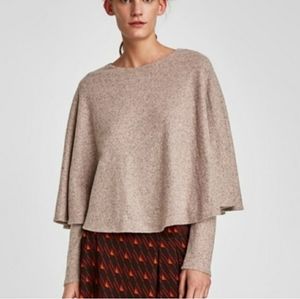 ZARA MAUVE PONCHO